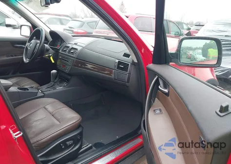 2007 BMW X3 3.0Si from USA, damaged, VIN WBXPC93427WF23557